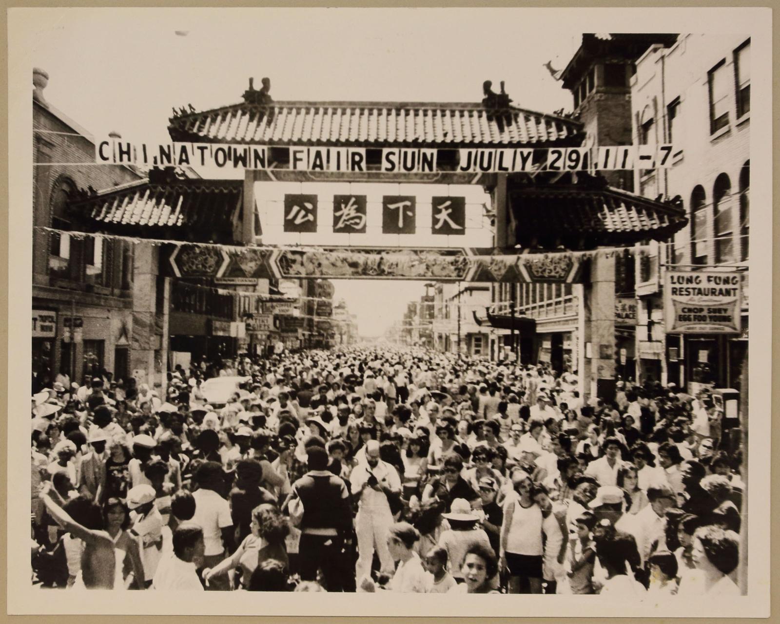 ECC Chinatown Fair at the Chinatown Gateway