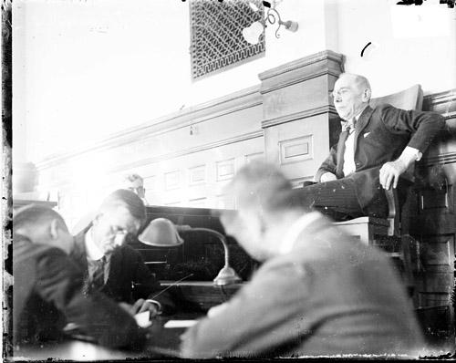 ECC | [Jacob Franks sitting on the witness stand]