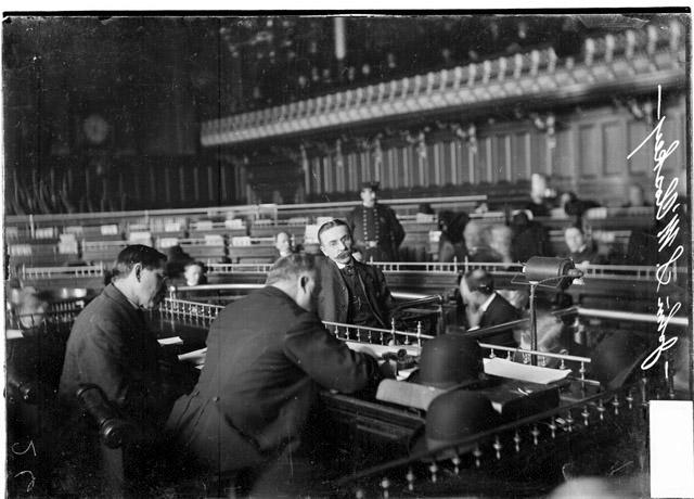 ECC | [John S. McCloskey testifying before the speaker's rostrum i
