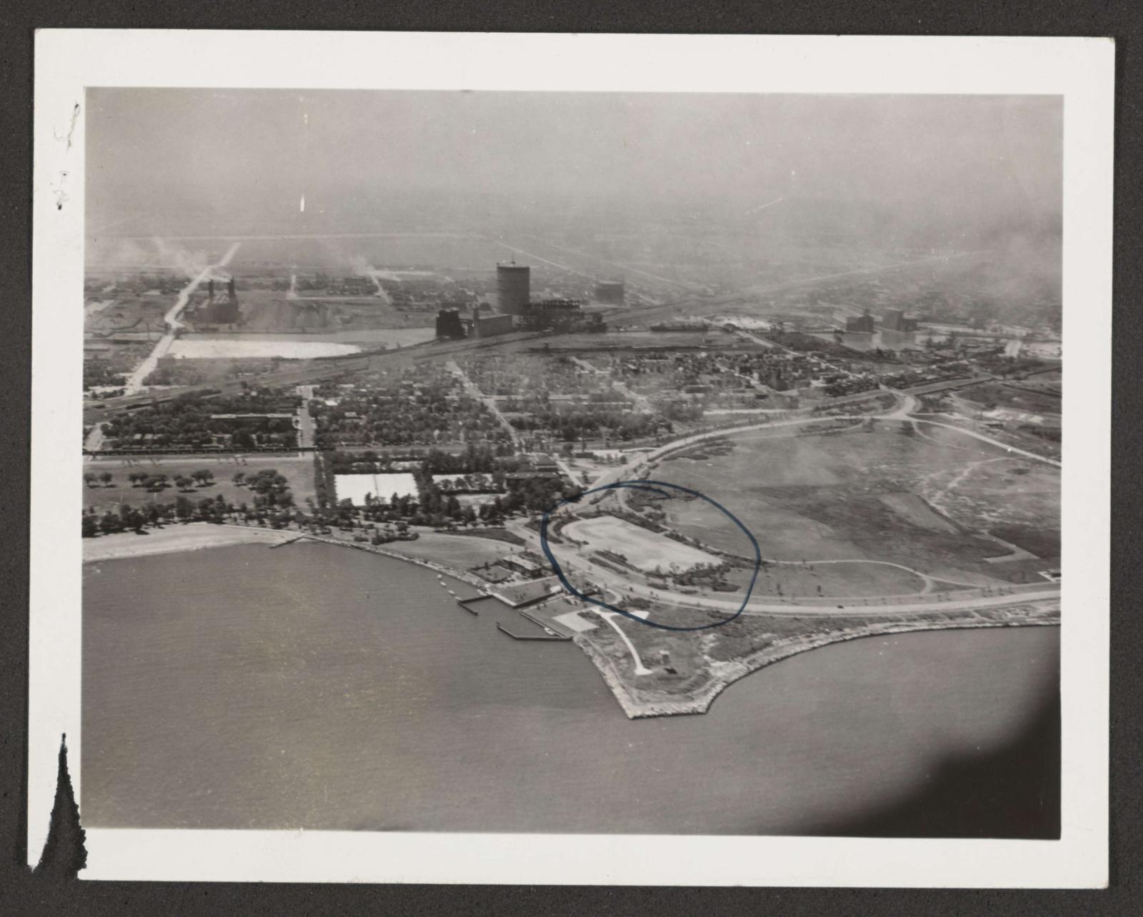 ECC Calumet Park (0011) Views Aerial views, 1941