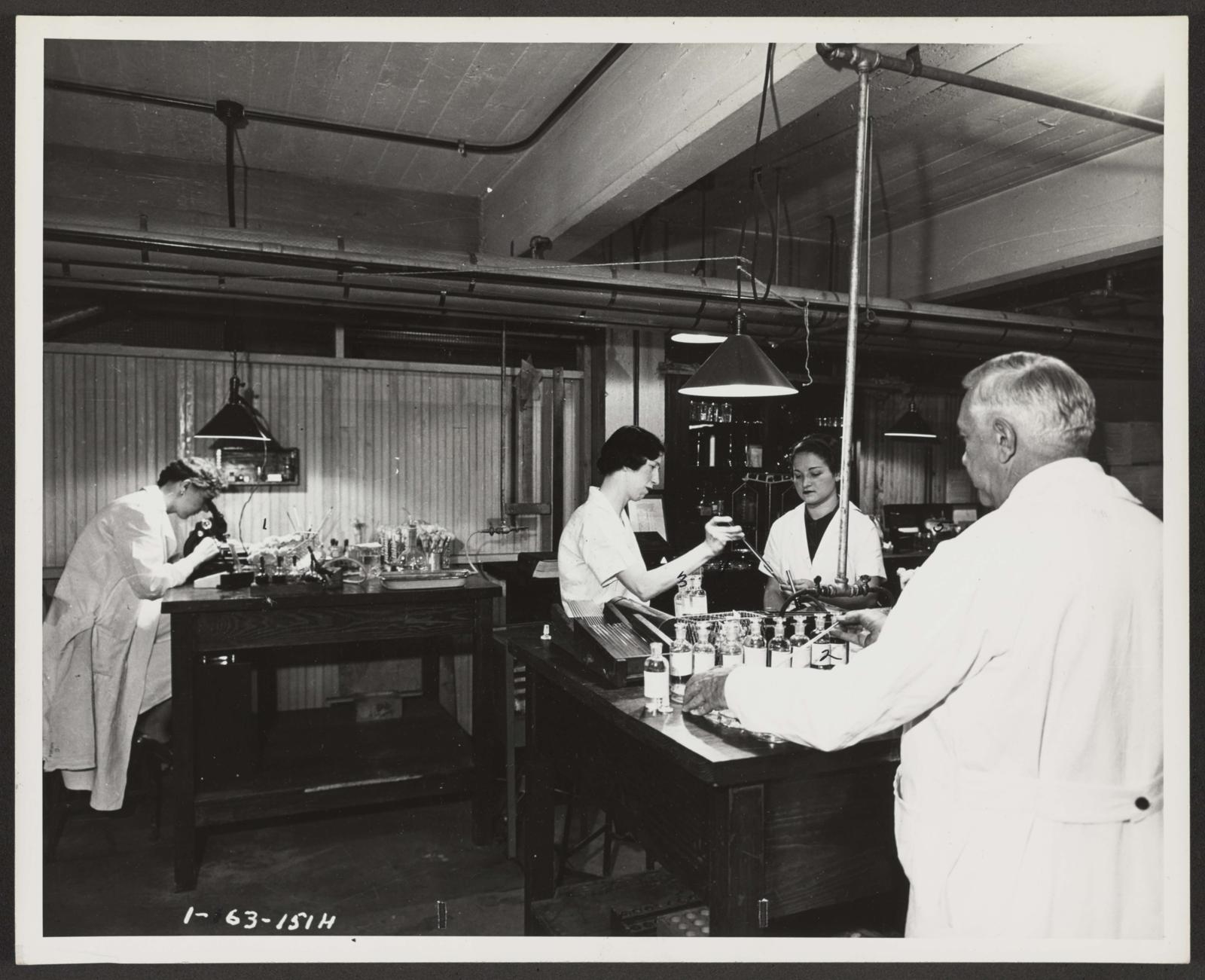 ECC | Gage Park (0022) Activities - Laboratory testing, 1937-10-07
