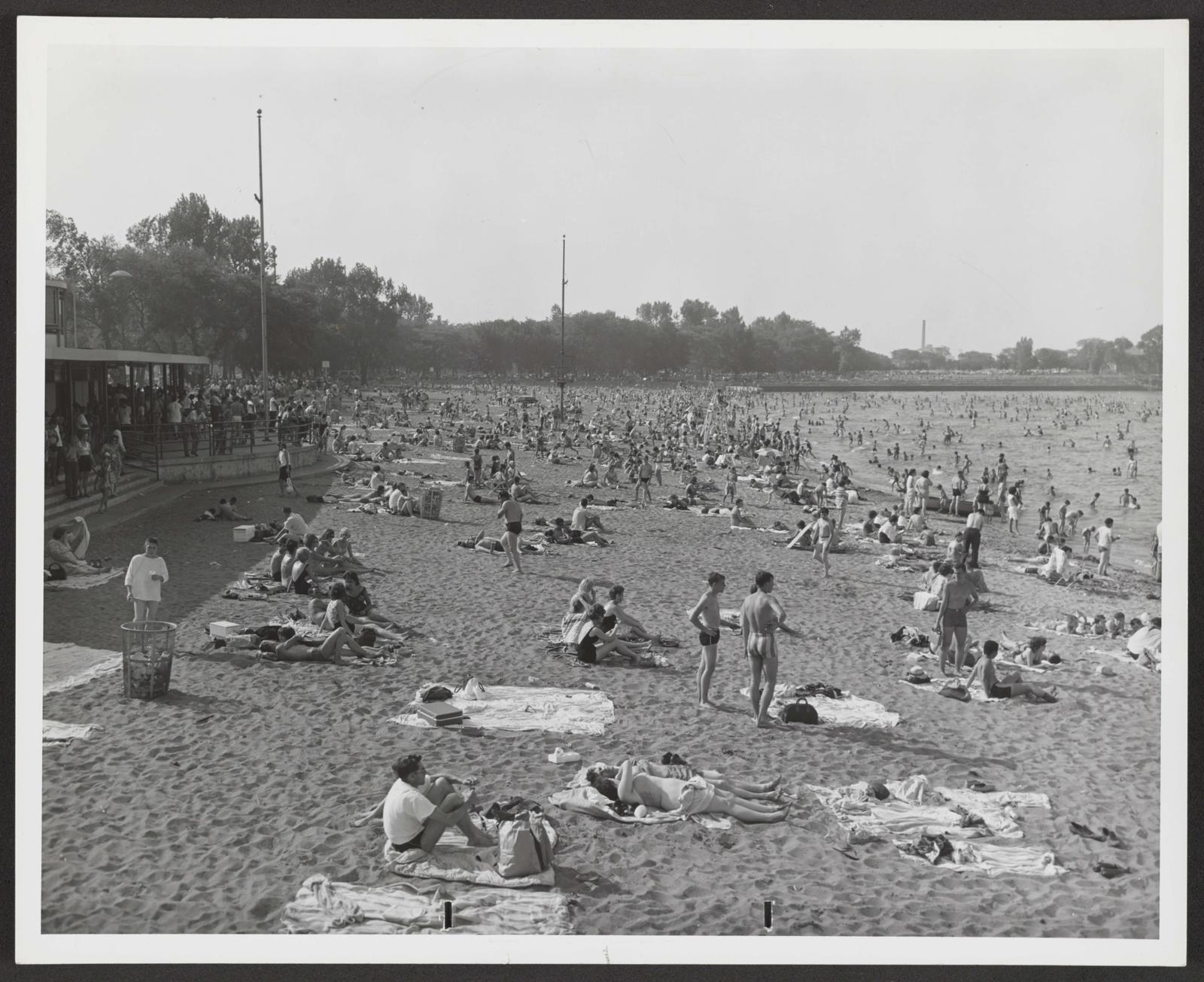 ECC Calumet Park (0011) Features Beaches, 1964