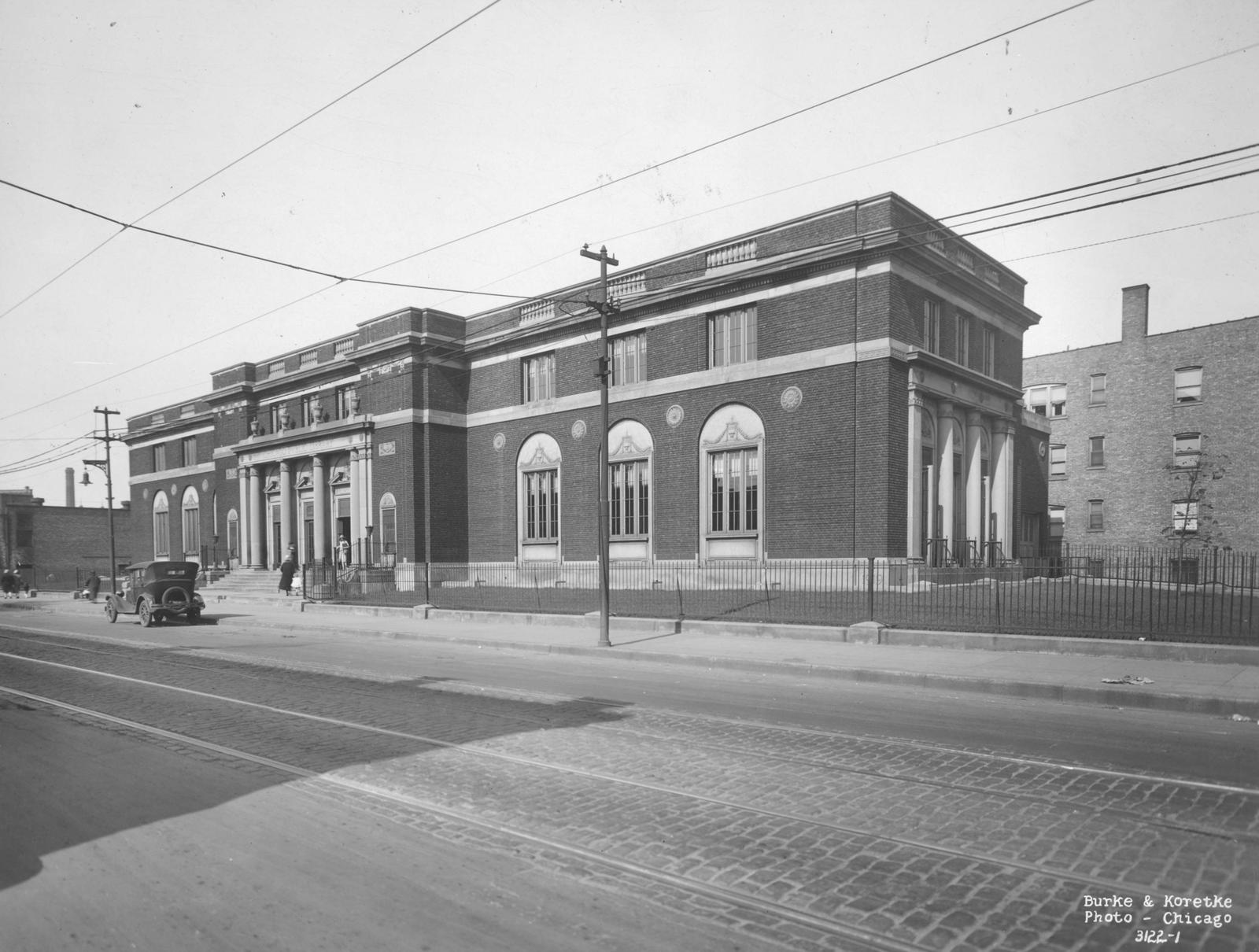 ECC | Legler [Regional] Library, exterior view