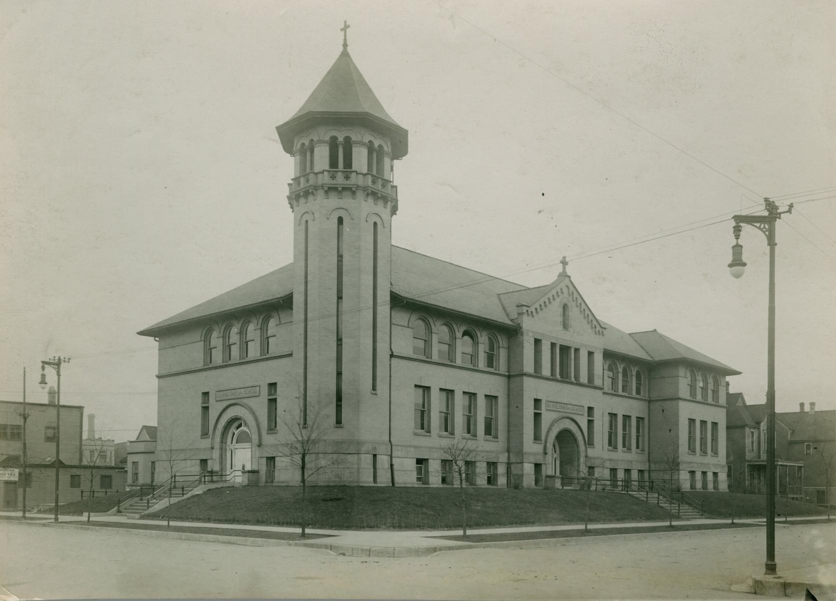 ECC Saint Philomena School, Chicago, early 20th century