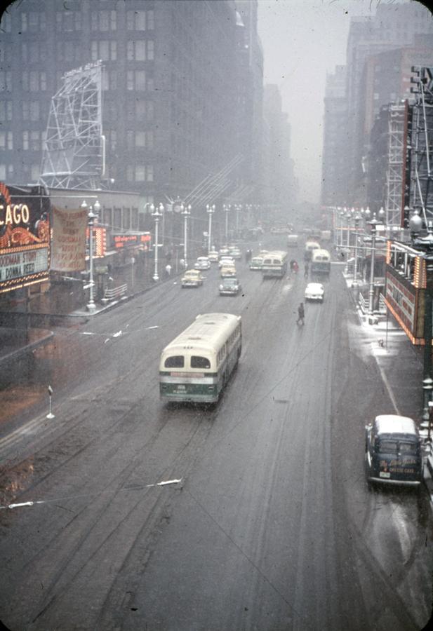 ECC | Chicago Scenes: Near Loop, 1950s