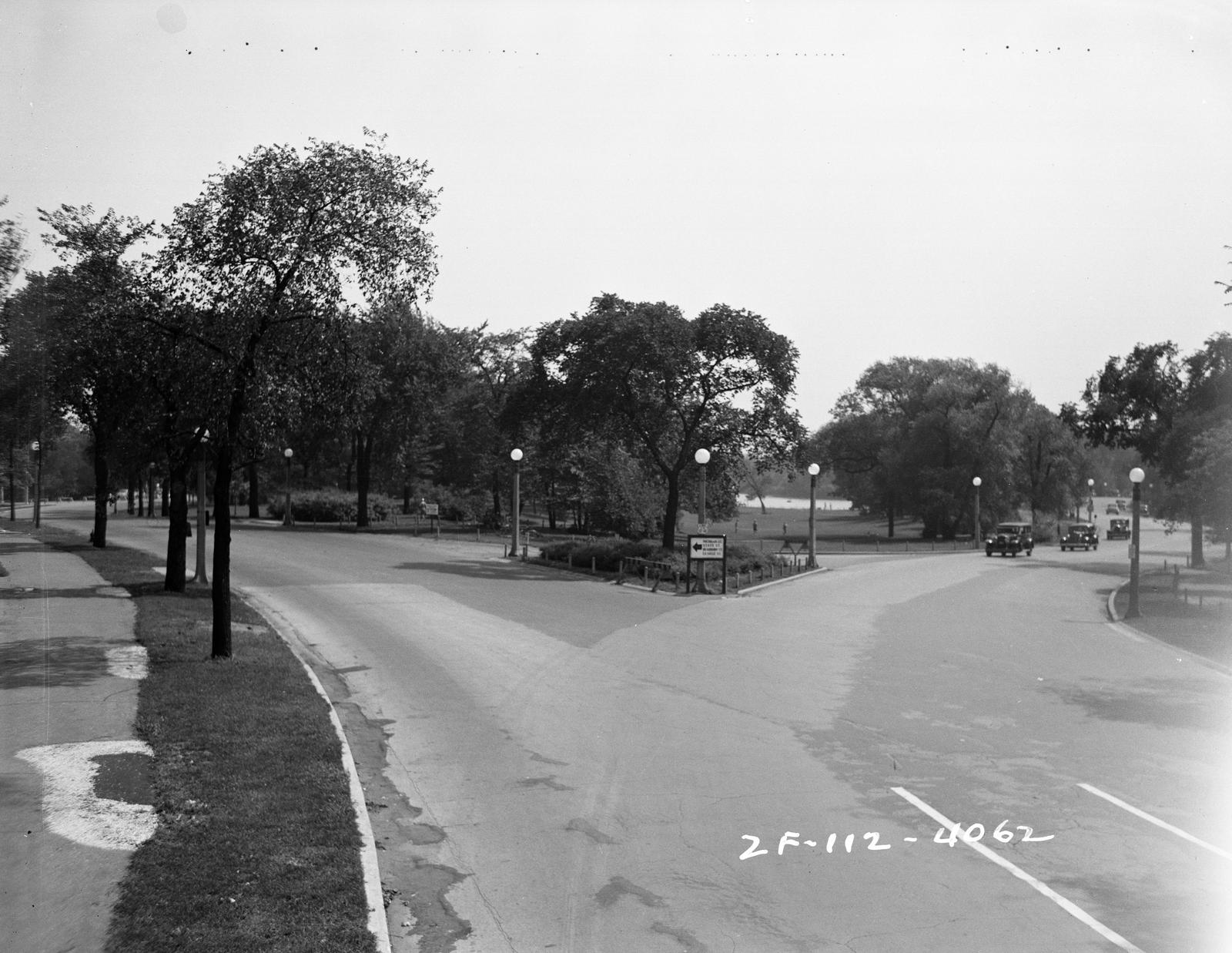 ECC Traffic Intersection at Diversey Parkway and Sheridan Road