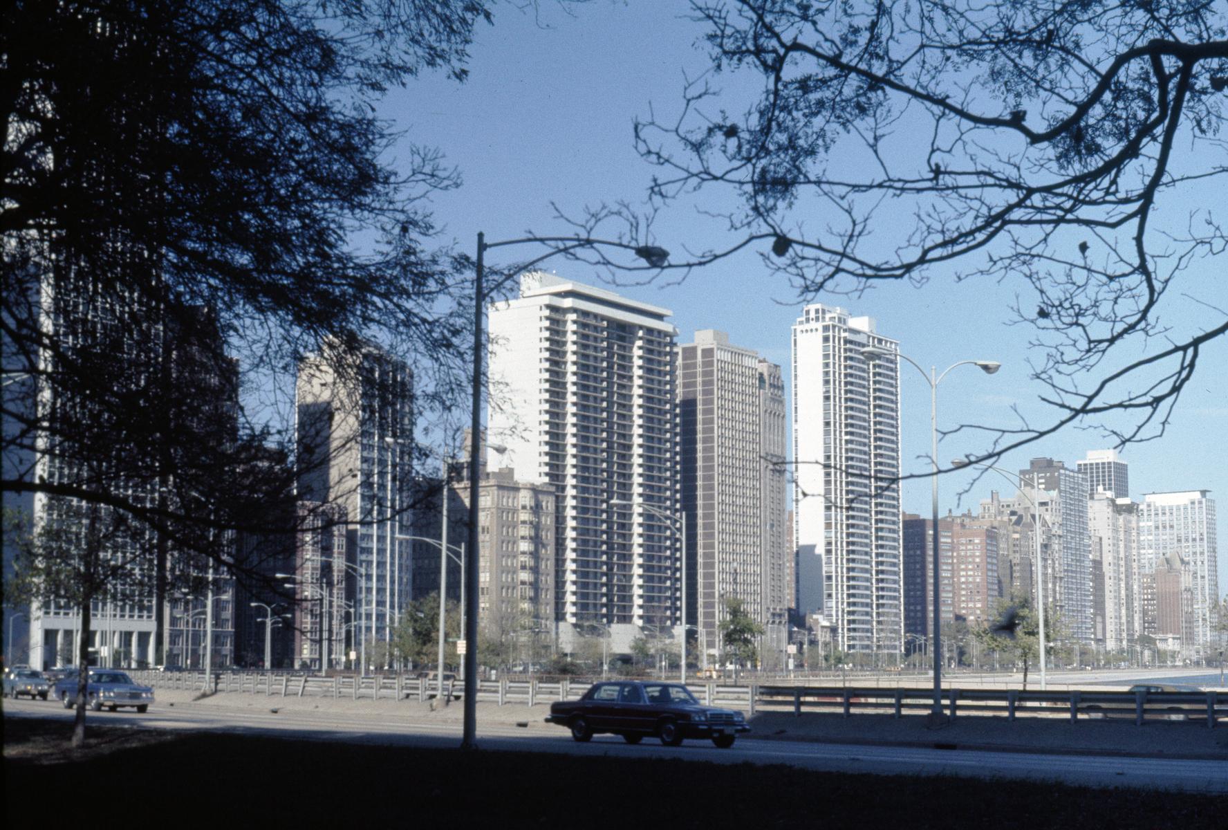 ECC Highrise apartment buildings along North Lake Shore Drive