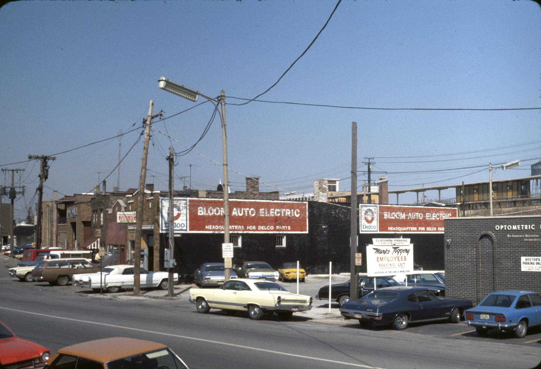 ECC Broadway, and Illinois Central Electric Station, Harvey, Ill